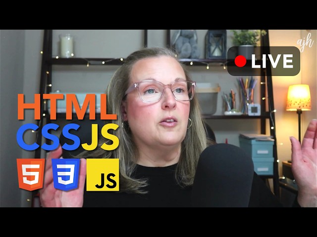 LIVE | Real-time Frontend Dev | Vanilla CSS from Scratch | Part 12