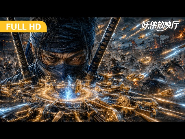 【FULL MOVIE】中国鲁班术VS东瀛刀阵！侠客组织血洗镖局，一招机关阵反杀东瀛武士百人！