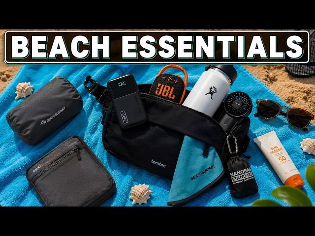 The BEST Beach Gear You NEED to See! - 16 Must-Have Beach Essentials