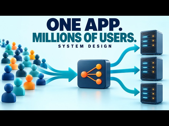 System Design Basics: How Apps Scale to Millions (Animated)