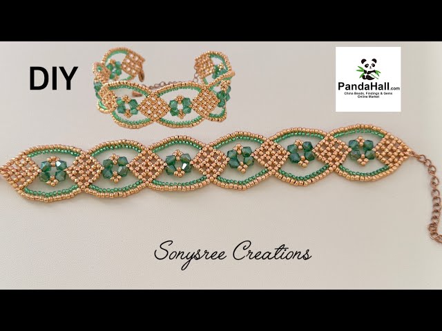 PandaHall Bracelet Tutorial || How to make beaded bracelets 