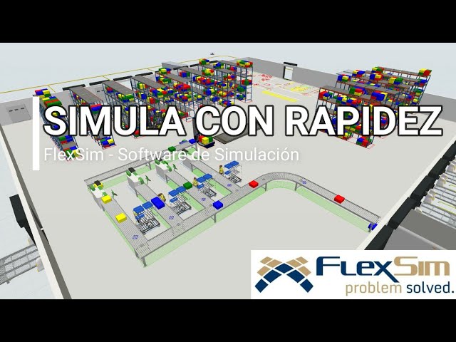 Construcción de una simulación con FlexSim