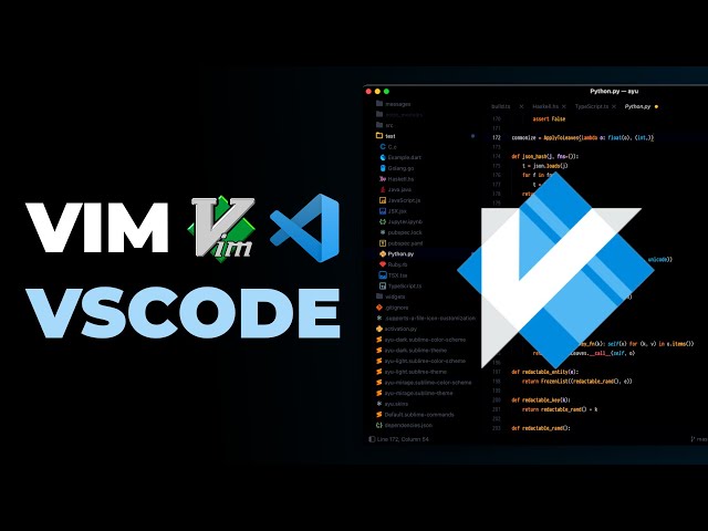 Extensión de Vim para Visual Studio Code
