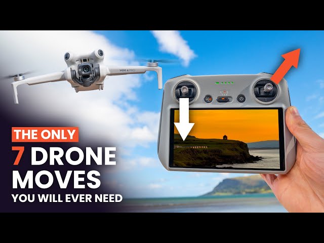 The ONLY 7 DRONE MOVES You Will Ever Need | DJI Mini 5 Pro & Mini 4 Pro Tips For Beginners