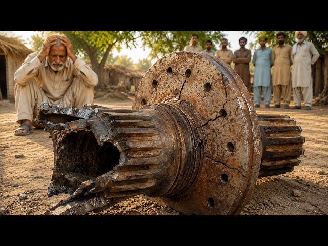 Everlasting Process // A FEARLESS Mechanic Put LIFE Into Broken DEADLY Bulldozer Shaft Without RISK