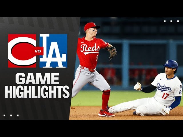 Reds vs. Dodgers Game Highlights (8/25/25) | MLB Highlights