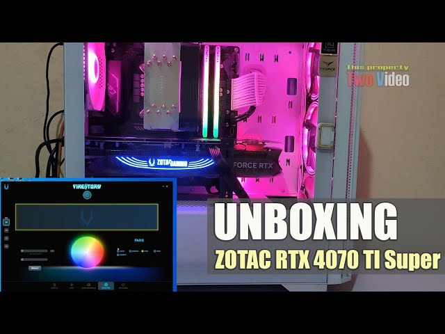 Zotac RTX 4070 Ti Super Trinity Black | Unboxing & Benchmarking