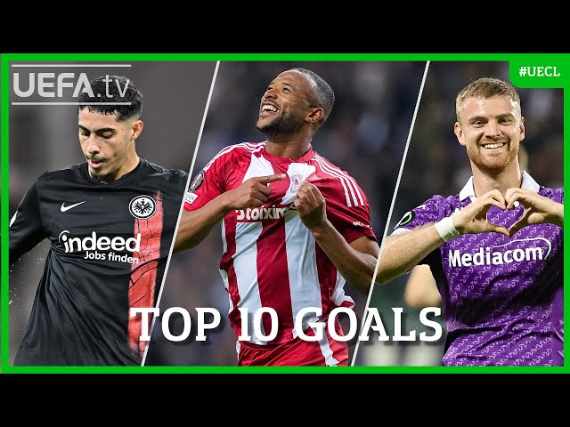 The TOP 10 Goals From The Conference League 2024/25!