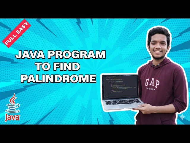 Java Program to Check Palindrome Number | Easy Tutorial for Beginners | Step by Step Coding Guide