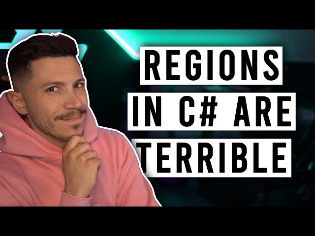 Stop Using Regions in C#, They Suck