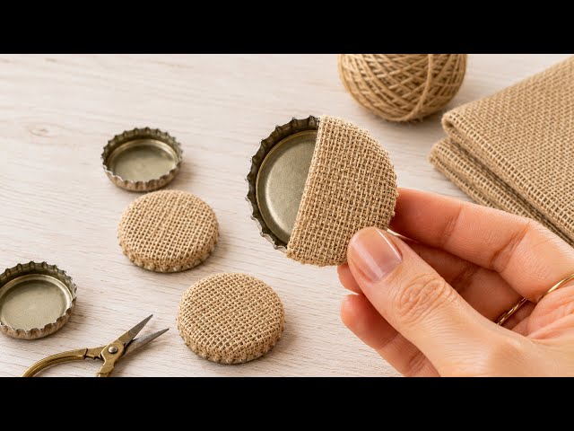 Bottle Caps to Luxury-Looking Home Decor | 3 DIY Projects