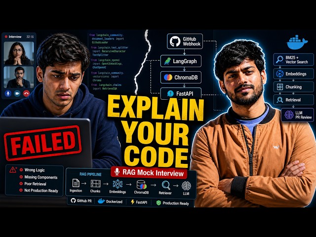 He Built a RAG Project as a Student, But Couldn't Explain His Own Code