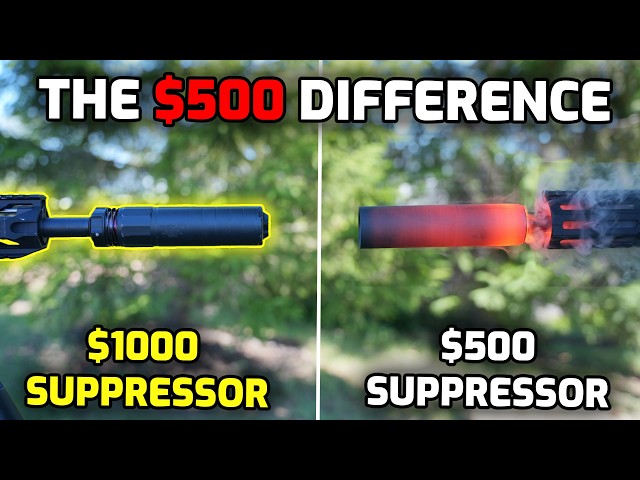 What’s the Difference Between a $500 Suppressor and a $1000 Suppressor?