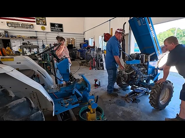 What Happened When We Split This Ford Tractor in Half?