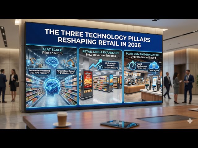 The Three Technology Pillars Reshaping Retail in 2026
