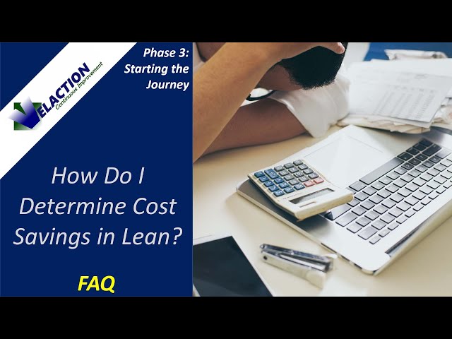 How do I determine cost savings in Lean? (FAQ)