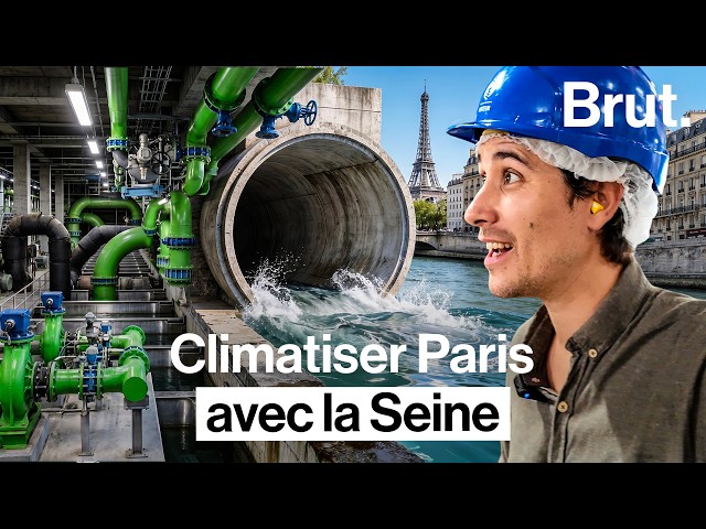 Beneath Paris: Europe's Largest Air Conditioning System Runs on Seine Water