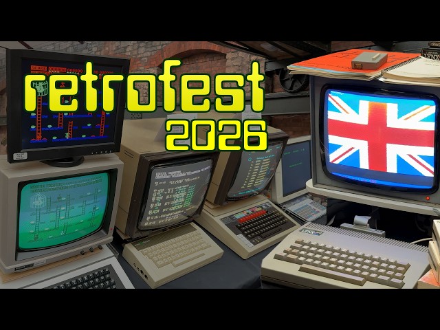 Aussie visits Retrofest UK 2026