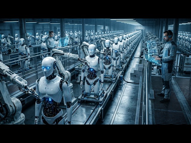 How Humanoid Robots Are Made Inside theAdvanced Robotics Factory