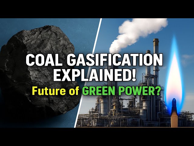 Coal Gasification Explained 🔥 | Clean Energy from Coal? Future of Green Power