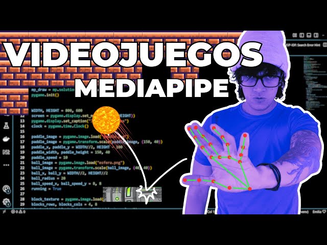 Create your own hand-controlled Brick Breaker | OpenCV + MediaPipe + Pygame