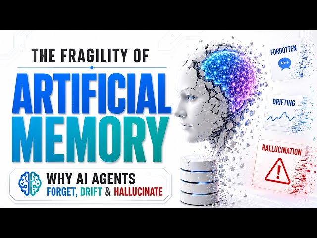 The Fragility of Artificial Memory | Why AI Agents Forget, Drift & Hallucinate | Uplatz