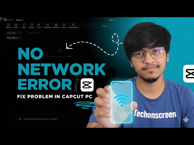 NO INTERNET ERROR IN CAPCUT PC FIXED || BEST VPN FOR CAPCUT PC