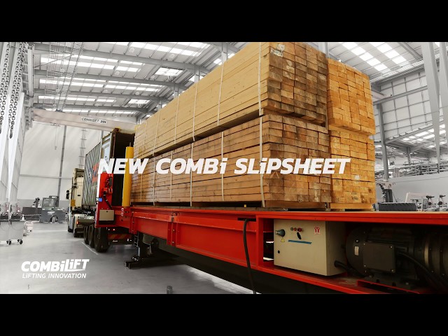 Combilift - COMBI-CSS - NEW Clip on Slip Sheet container loader - fast loading of freight containers