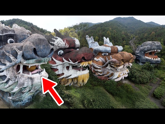 The interiors will leave you SPEECHLESS of these 9 Colossal Abandoned Dragons