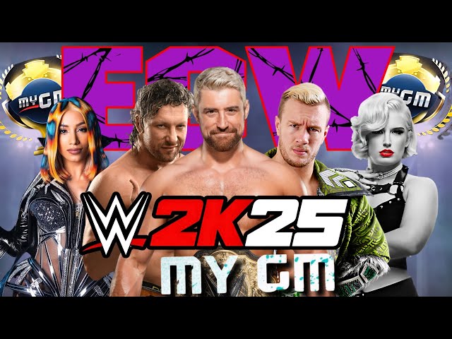 This is the BIGGEST Draft EVER! | WWE 2K25 MyGM S1 Ep 1