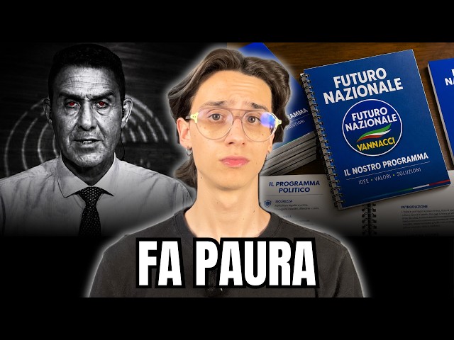 Ho letto il PROGRAMMA di Futuro Nazionale di Vannacci e FA PAURA.