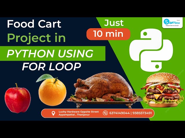 Product and price Project  IN Python | Python in tamil | for loop mini project in python