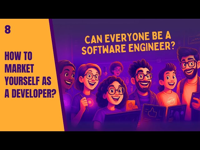 How to market yourself as a developer?