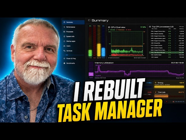 Windows Task Manager’s Creator Rebuilt It 30 Years Later | Shop Talk #91