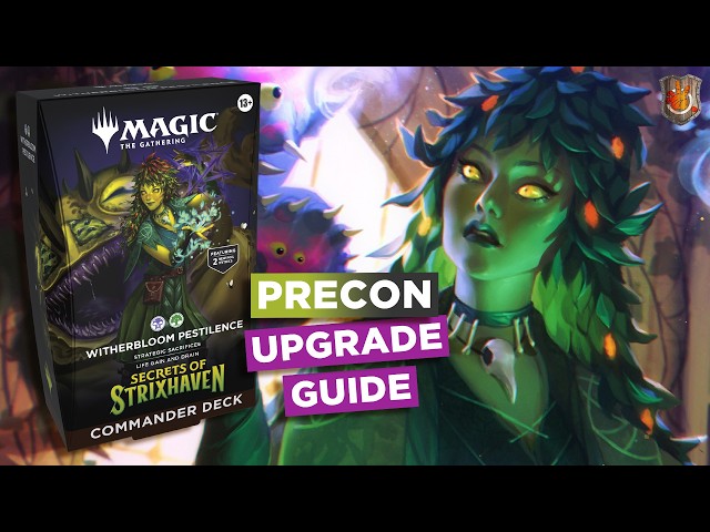 “Witherbloom Pestilence” Precon Upgrade | Secrets of Strixhaven | The Command Zone 741 | MTG Magic