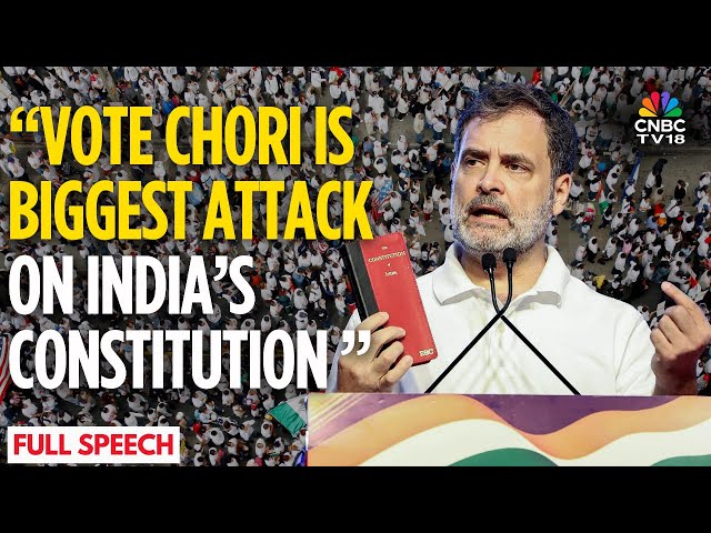 FULL SPEECH | Amit Shah's Hands Were Trembling In Parliament: Rahul Gandhi Attacks BJP | N18V