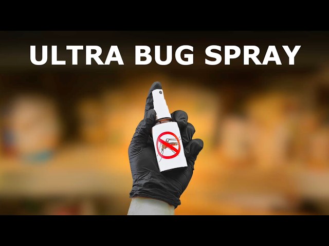 I Made 100% DEET to Obliterate Mosquitos