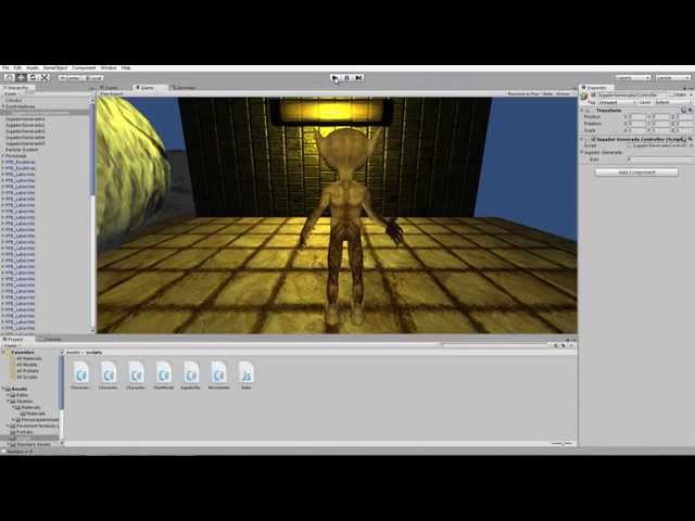 Introducción a Unity 4.5-20 Finalizando una Clase de Generador de Jugador