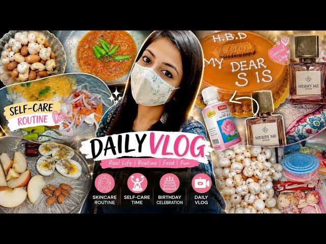 Real Life Daily Vlog | Morning Routine, Skincare, Shopping & Birthday Fun