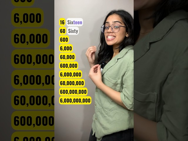 How To Say Numbers In English - Hundred To Billion  #speakenglish #esl #letstalk