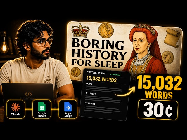 How I Generate Scripts for 2-Hour Sleep Videos at $0.30 using Claude AI
