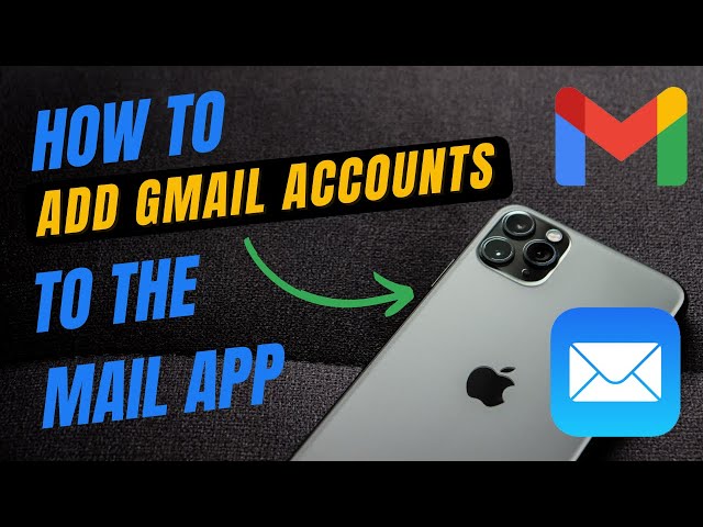 Add Gmail to your iPhone Mail App | iOS mail + Gmail Tutorial