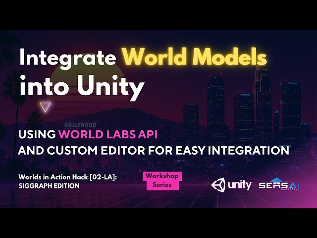 Integrate World Models into Unity using World Labs and a Custom Built Editor for Easy Integration
