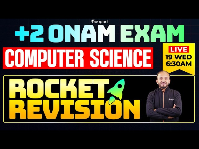 Plus Two CS Onam Exam | Rocket Revision | Eduport Plus Two