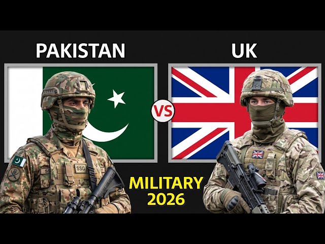 Pakistan vs UK Military Power Comparison 2026