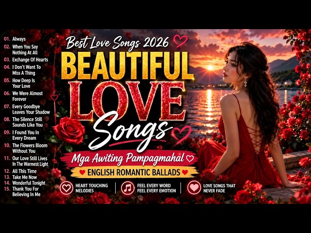 Greatest Love Songs 80's 90's ❤️ Romantic Soft Rock Ballads | Timeless Love Songs