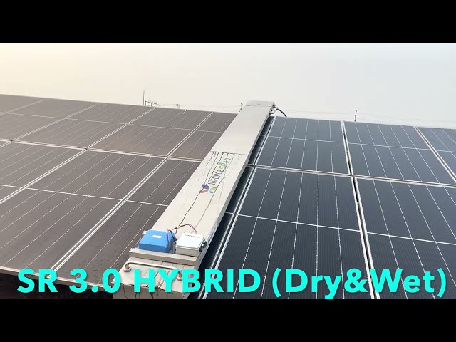 SR 3.0 Hybrid Solar panel cleaning robot