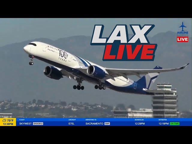 🔴LIVE LOS ANGELES (LAX) AIRPORT ACTION! (December 7th, 2025)