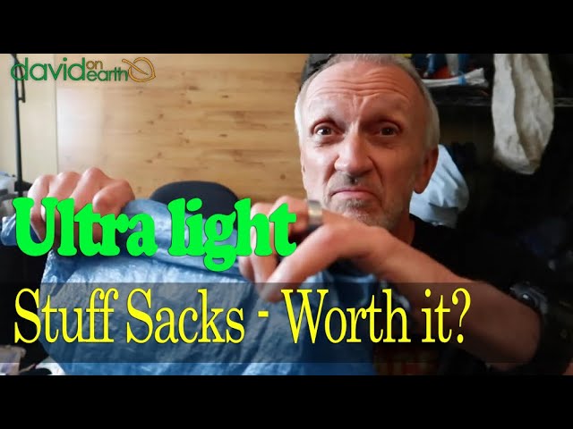 Ultra light backpacking stuff sack bags