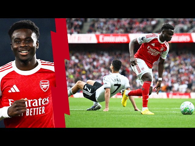 Bukayo Saka BRILLIANCE! Every Saka Assist For Arsenal | 2025/26